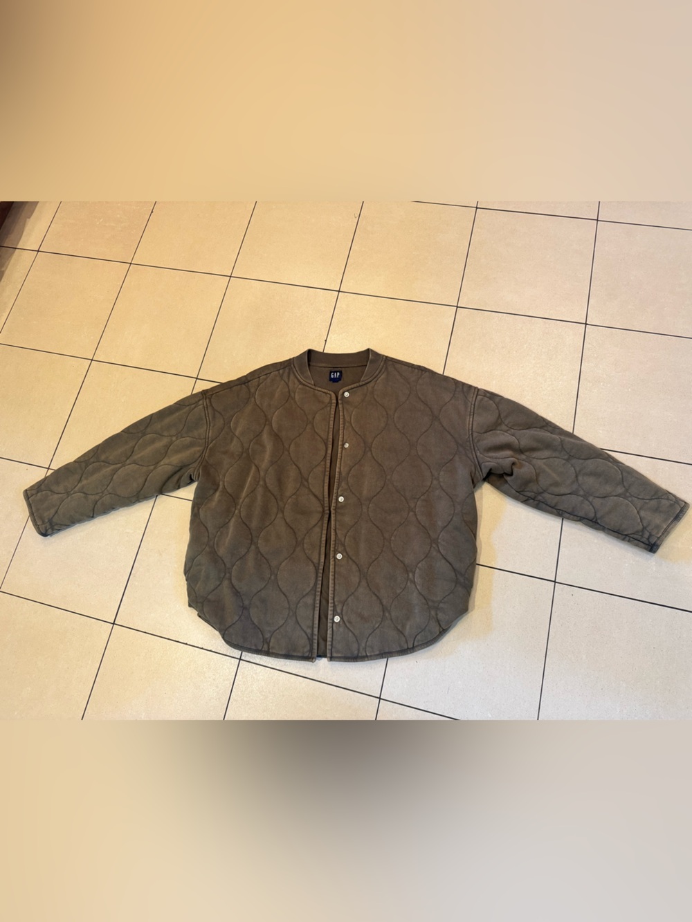 Gap Quilted women’s Jacket in Olive Green